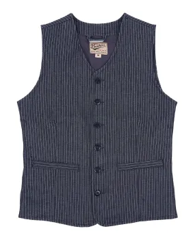 1905 Hauler Vest Blue Wabash - Pike Brothers