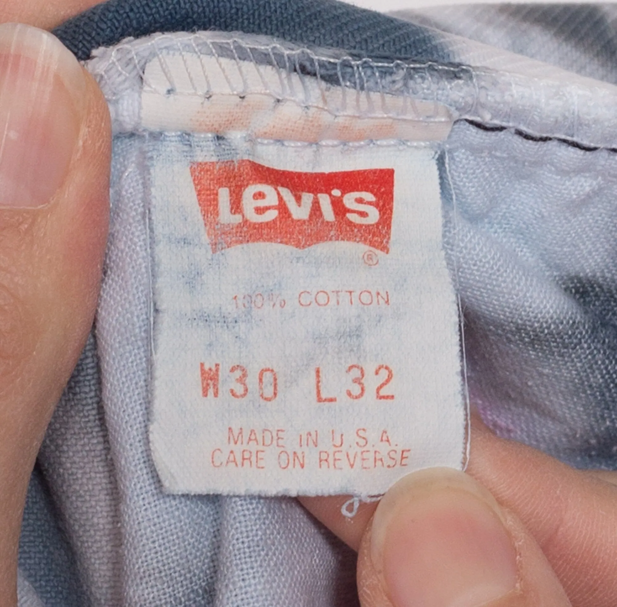 30x32 Vintage Levis Tie Dye Jeans