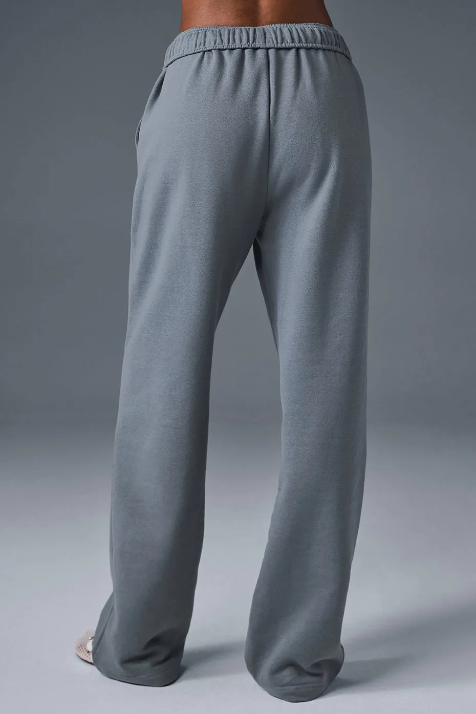 Accolade Straight Leg Sweatpant - Steel Grey