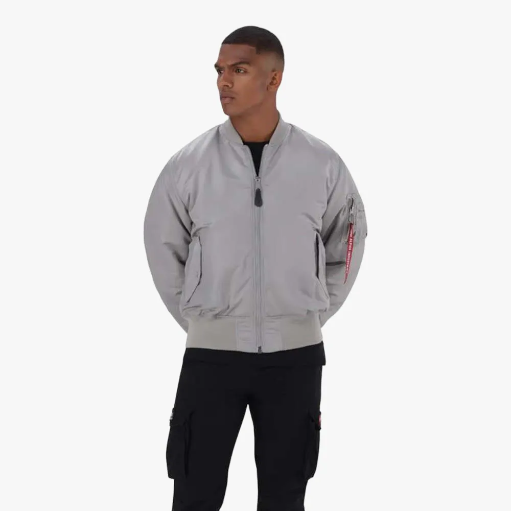 Alpha Industries Ma 1 Classic Jacket New Silver