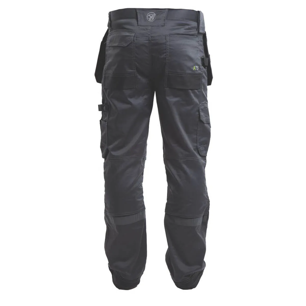 Apache ATS 3D Stretch Work Trousers Black / Grey 30" W 33" L