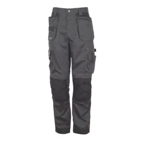 Apache ATS 3D Stretch Work Trousers Black / Grey 30" W 33" L