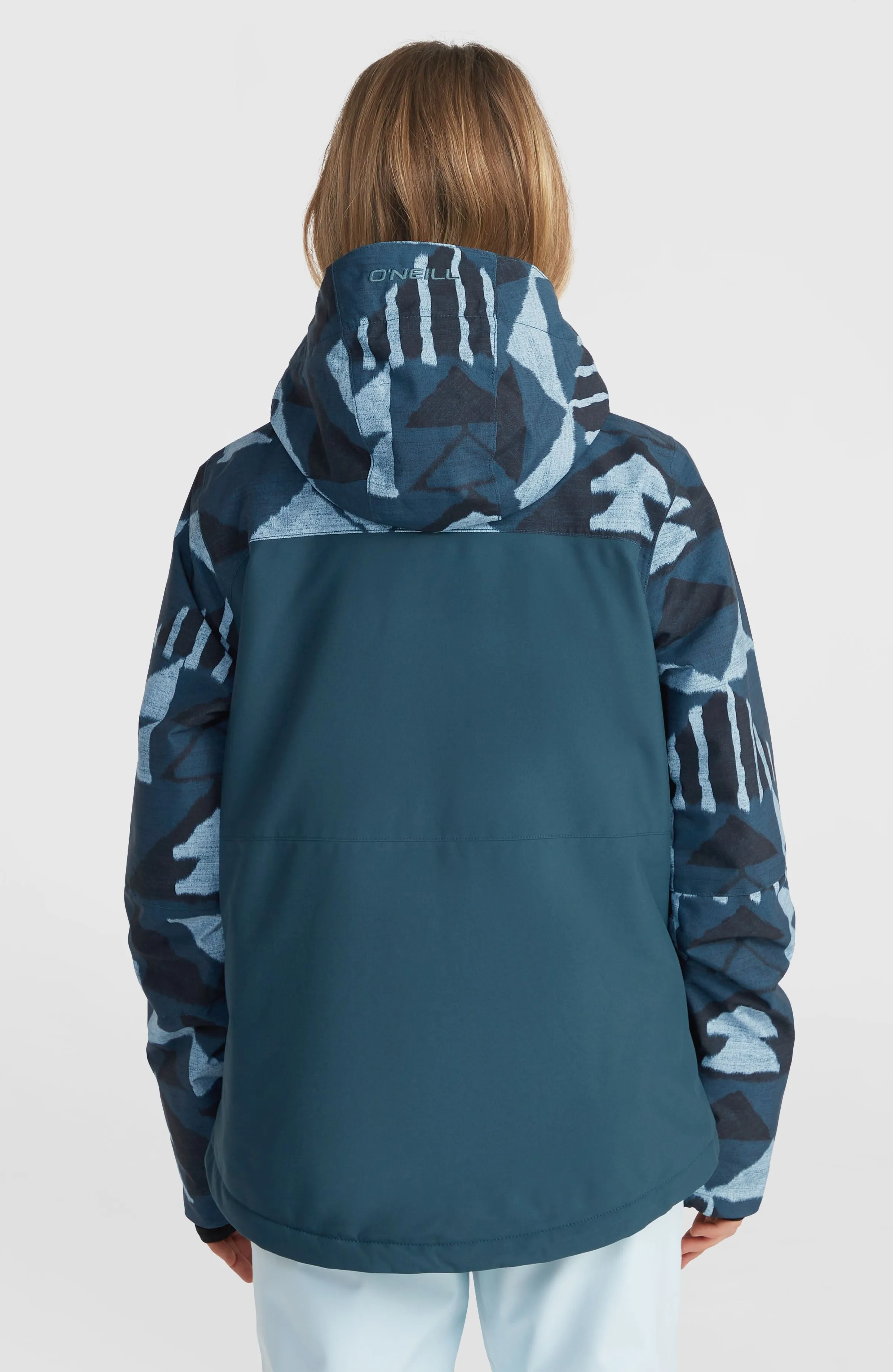 Aplite Plus Snow Jacket | Blue Triangle Ikat