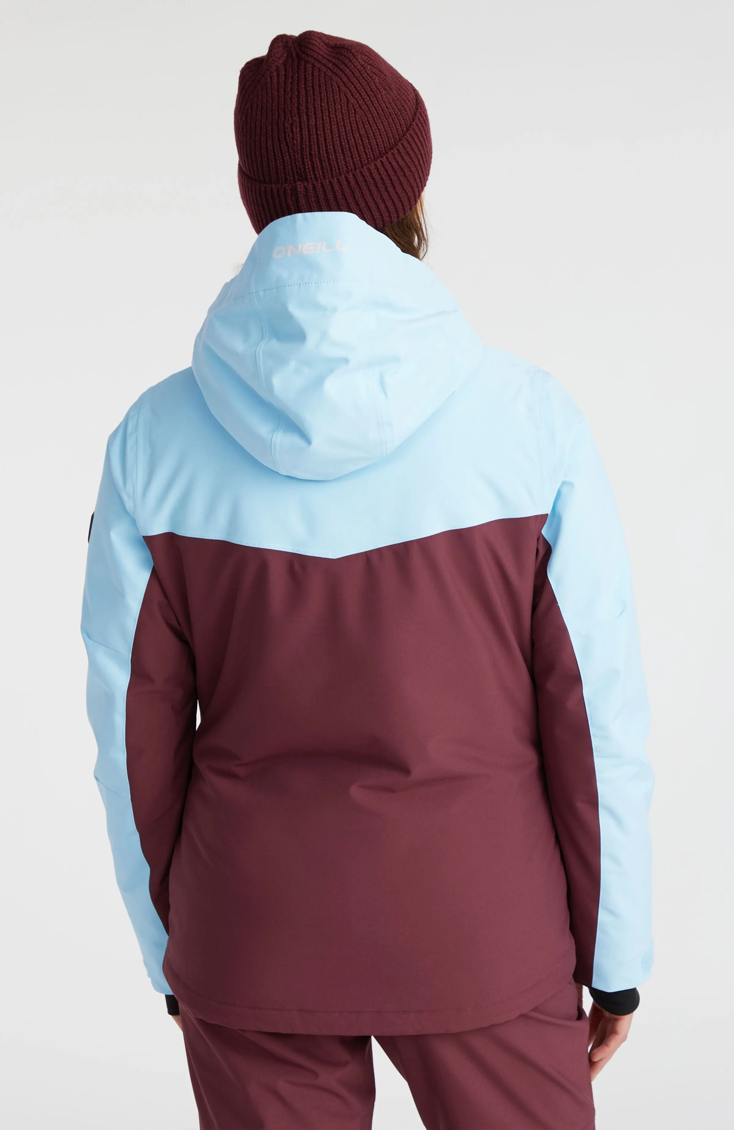 Aplite Snow Jacket | Blue Wave Colour Block