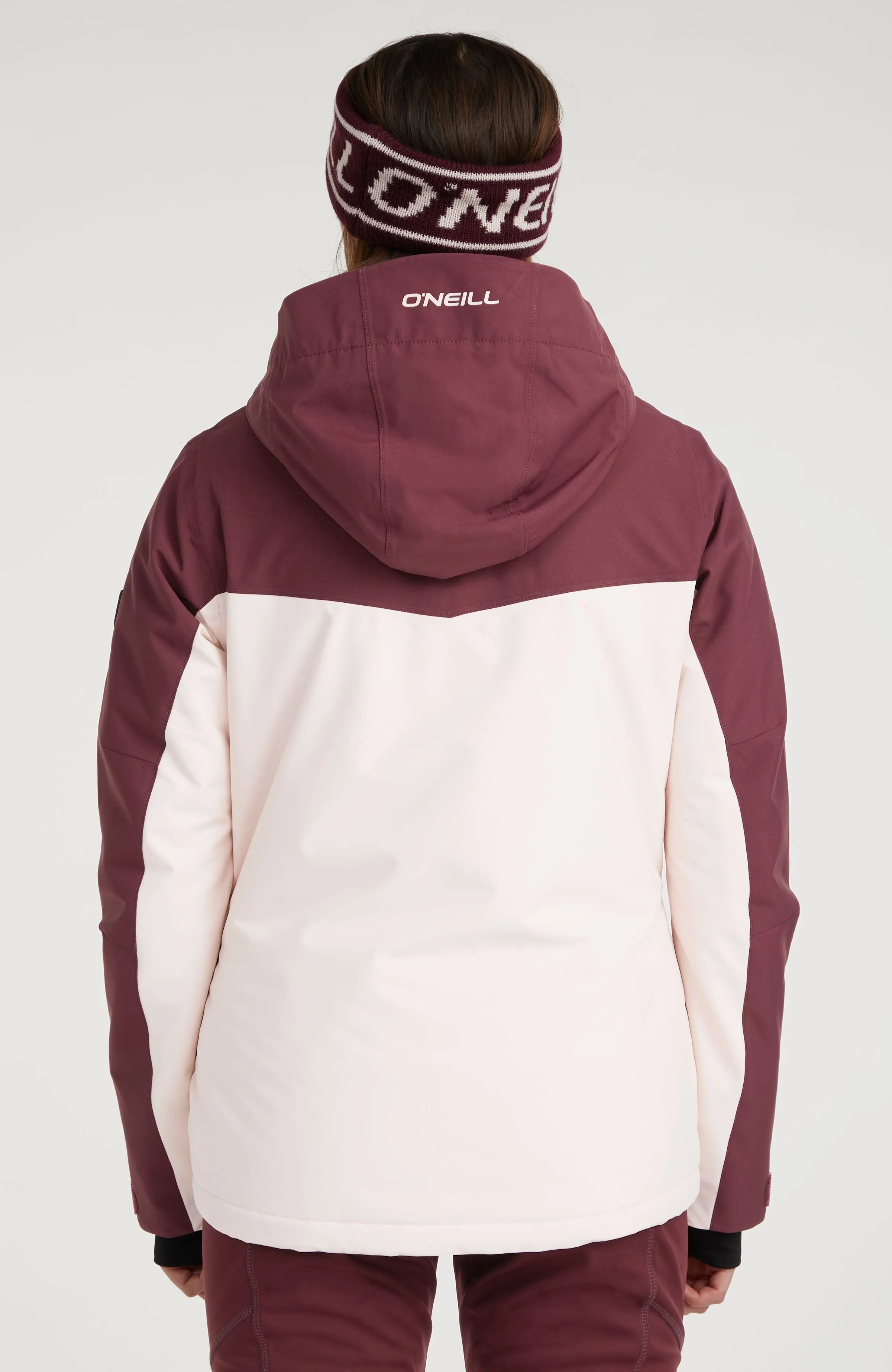 Aplite Snow Jacket | Windsor Wine Colour Block