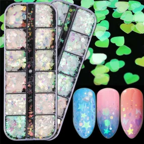 Aurora Sparkly Holographic Flakes Tray