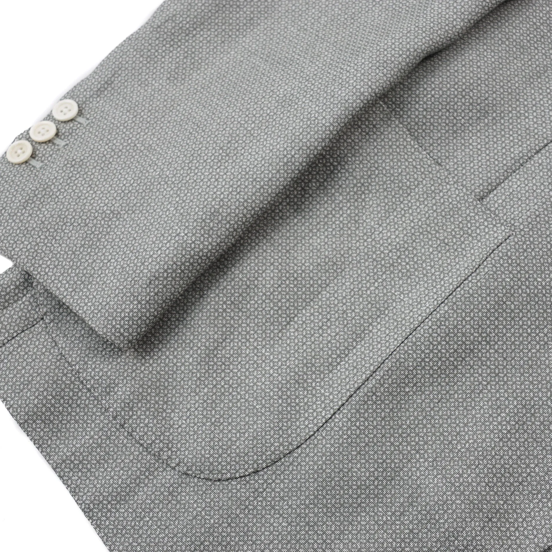 Belvest Unlined Linen and Wool Sport Coat