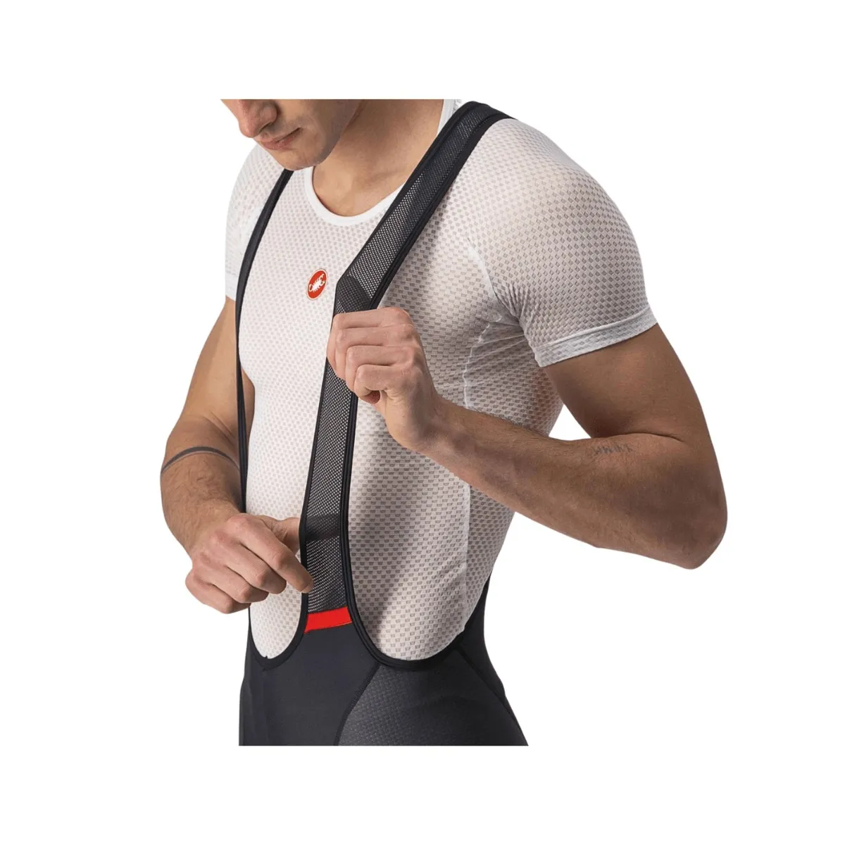 Bib short Castelli Competizione Kit Bibshort Black Red