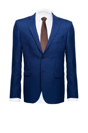 Blue Cool Wool Blazer