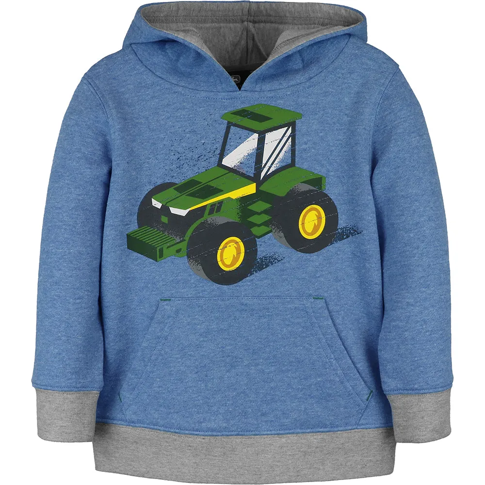 Boys' Tractor Fleece Pullover Hoodie J4J366BT