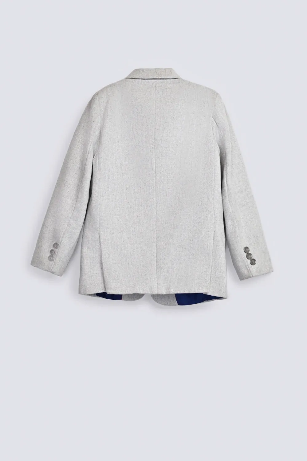 BOYS WOOL BLENDED BLAZER