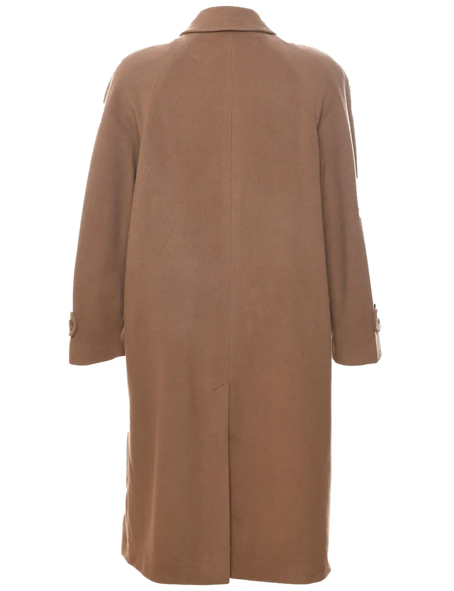 Brown Wool Coat - XL