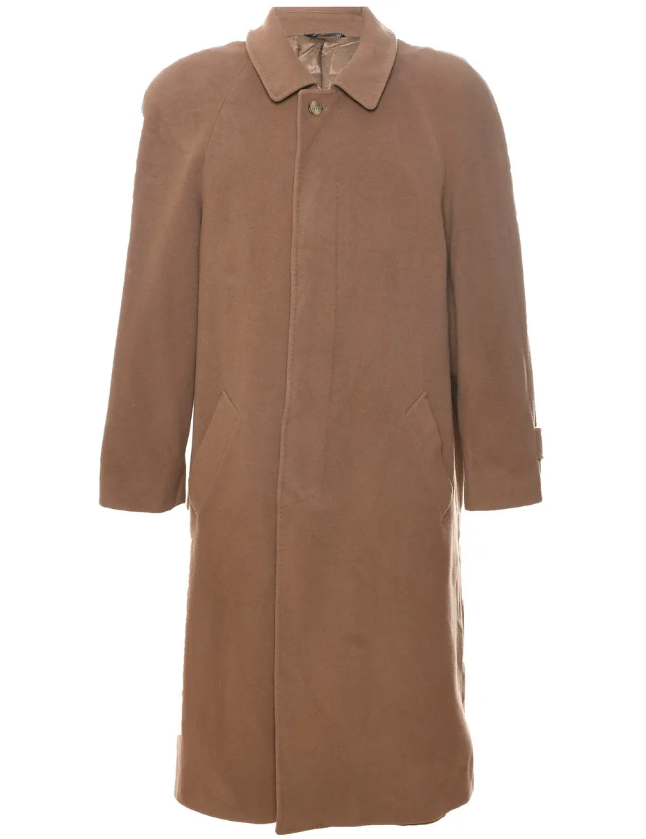 Brown Wool Coat - XL