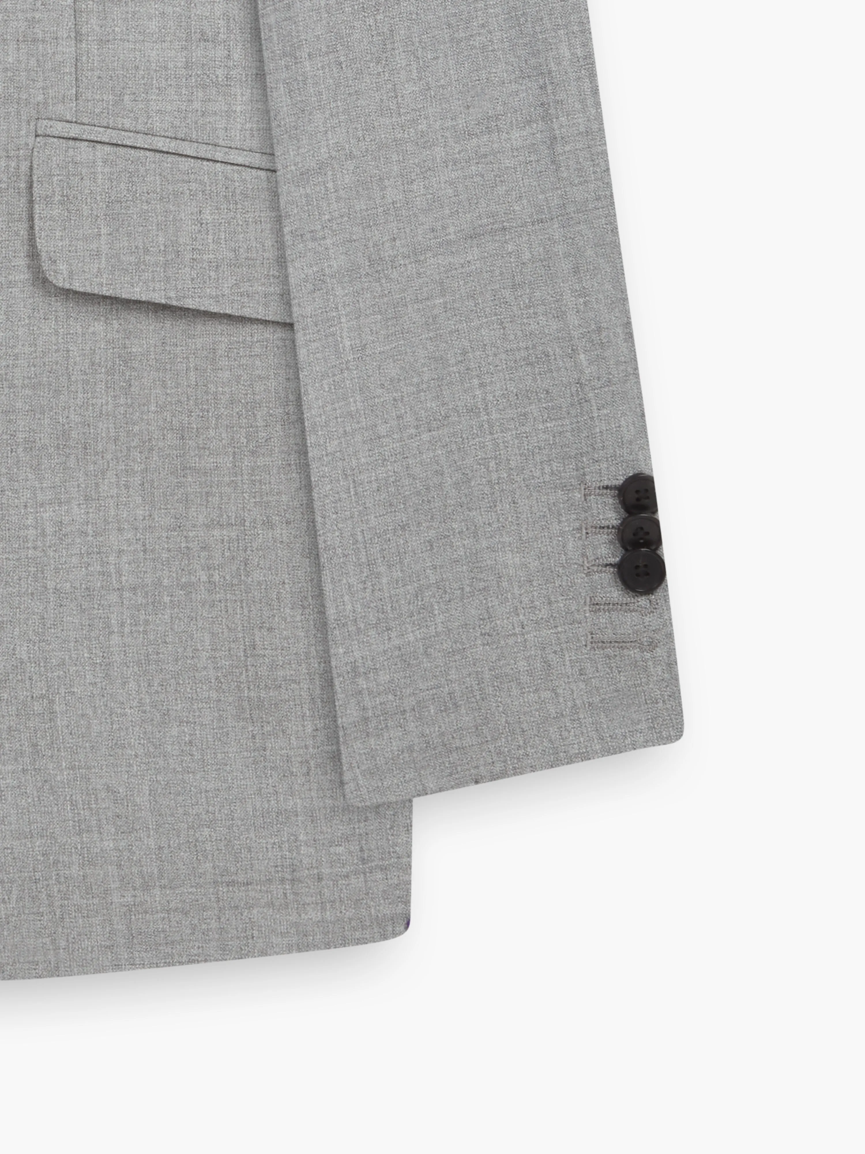 Canaletto Italian Luxury Slim Grey Suit Jacket