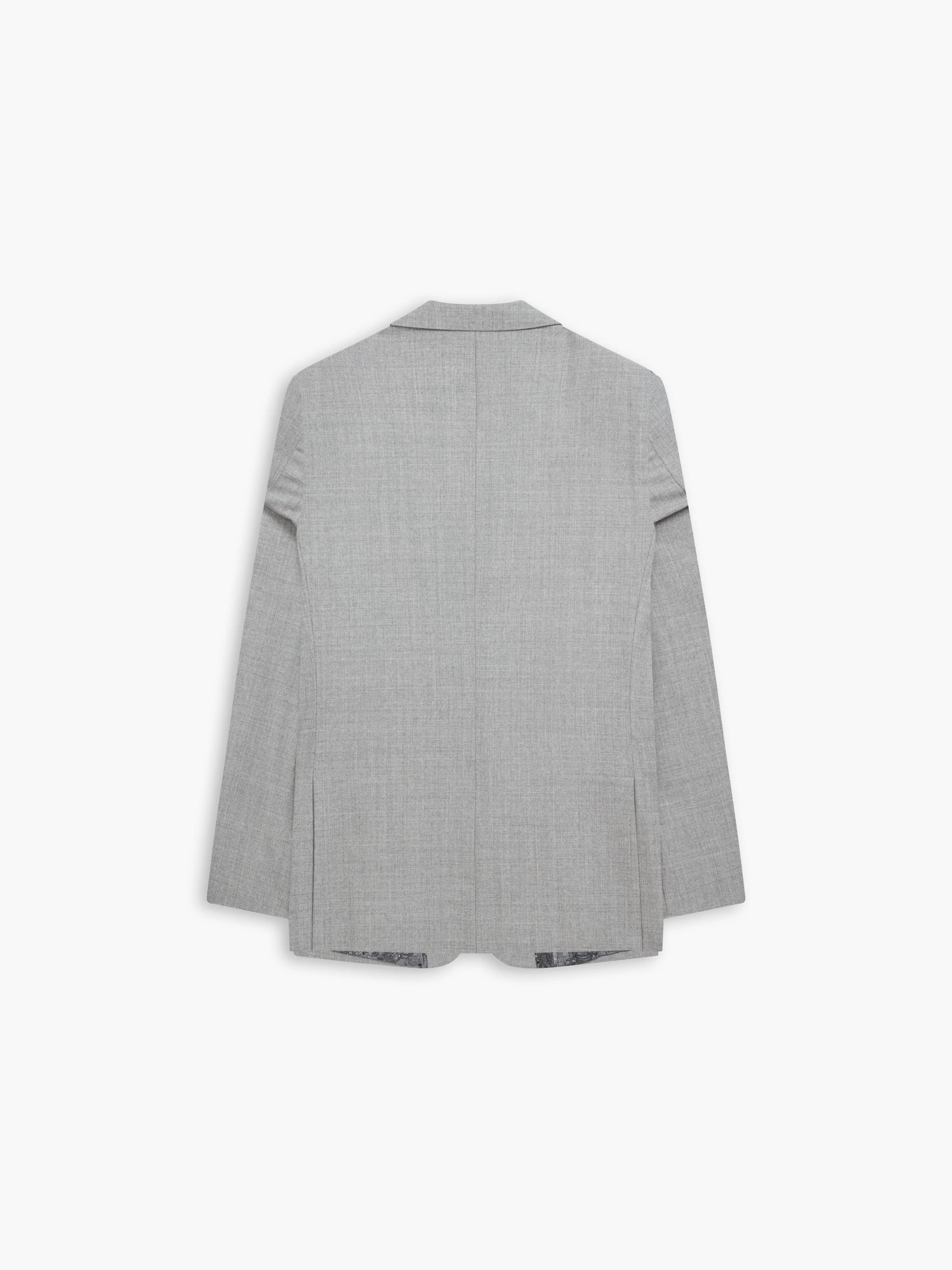 Canaletto Italian Luxury Slim Grey Suit Jacket