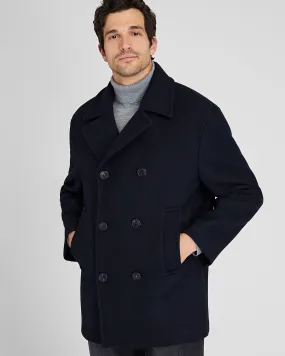 Capsule Wool Blend Peacoat