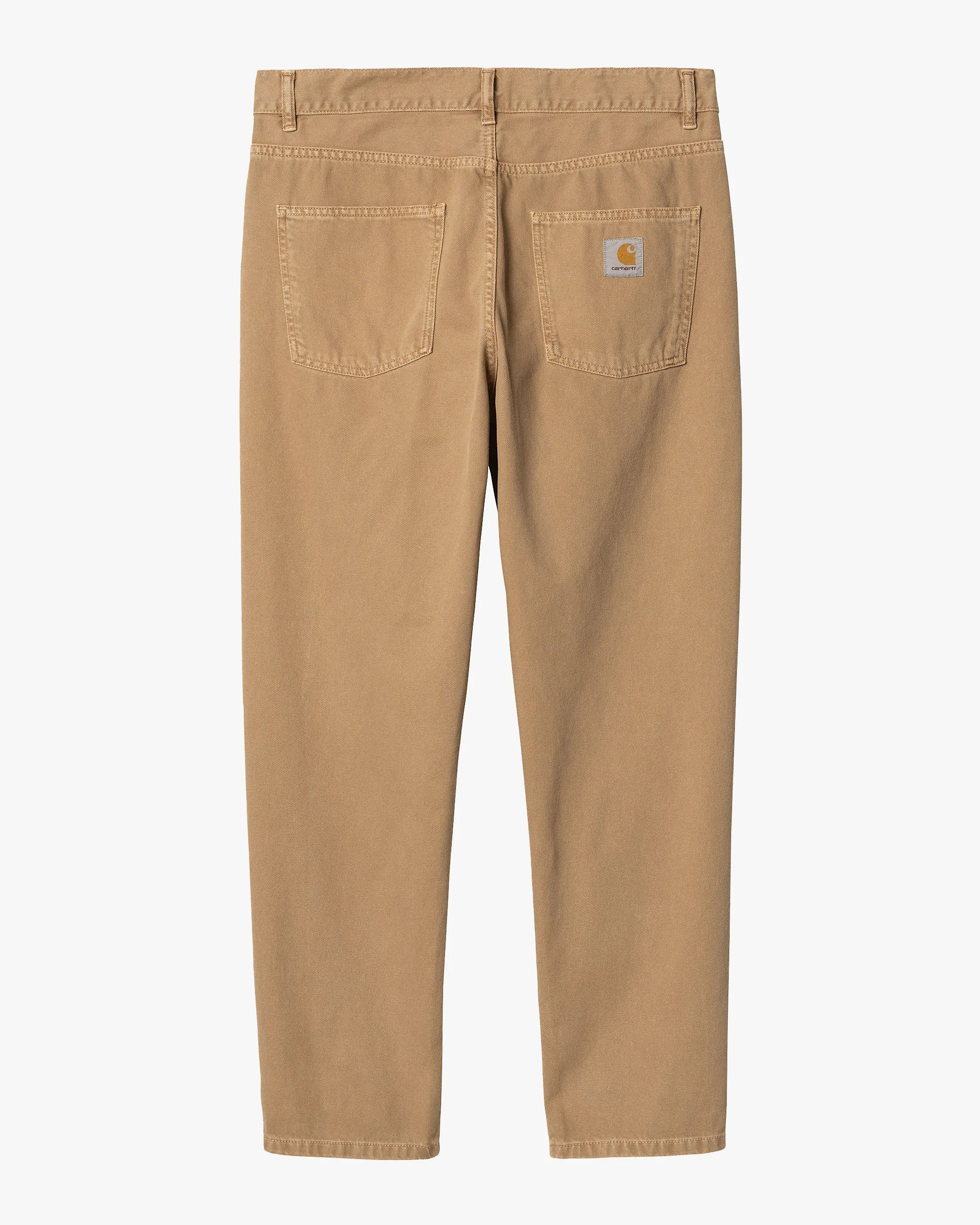 Carhartt WIP Newel Pant Relaxed Tapered Mens Jeans - Peanut Stone Dyed