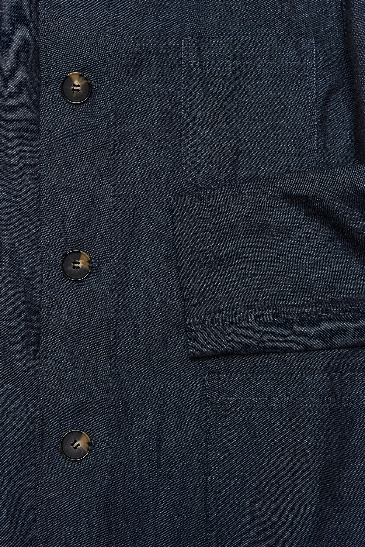 Carter - Dark Blue Shirt Jacket