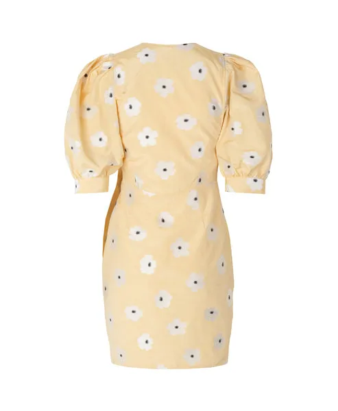 Celestina Wrap Dress - Sun Flower