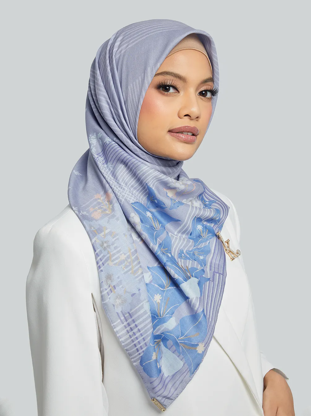 CHARAKA SCARF LILAC