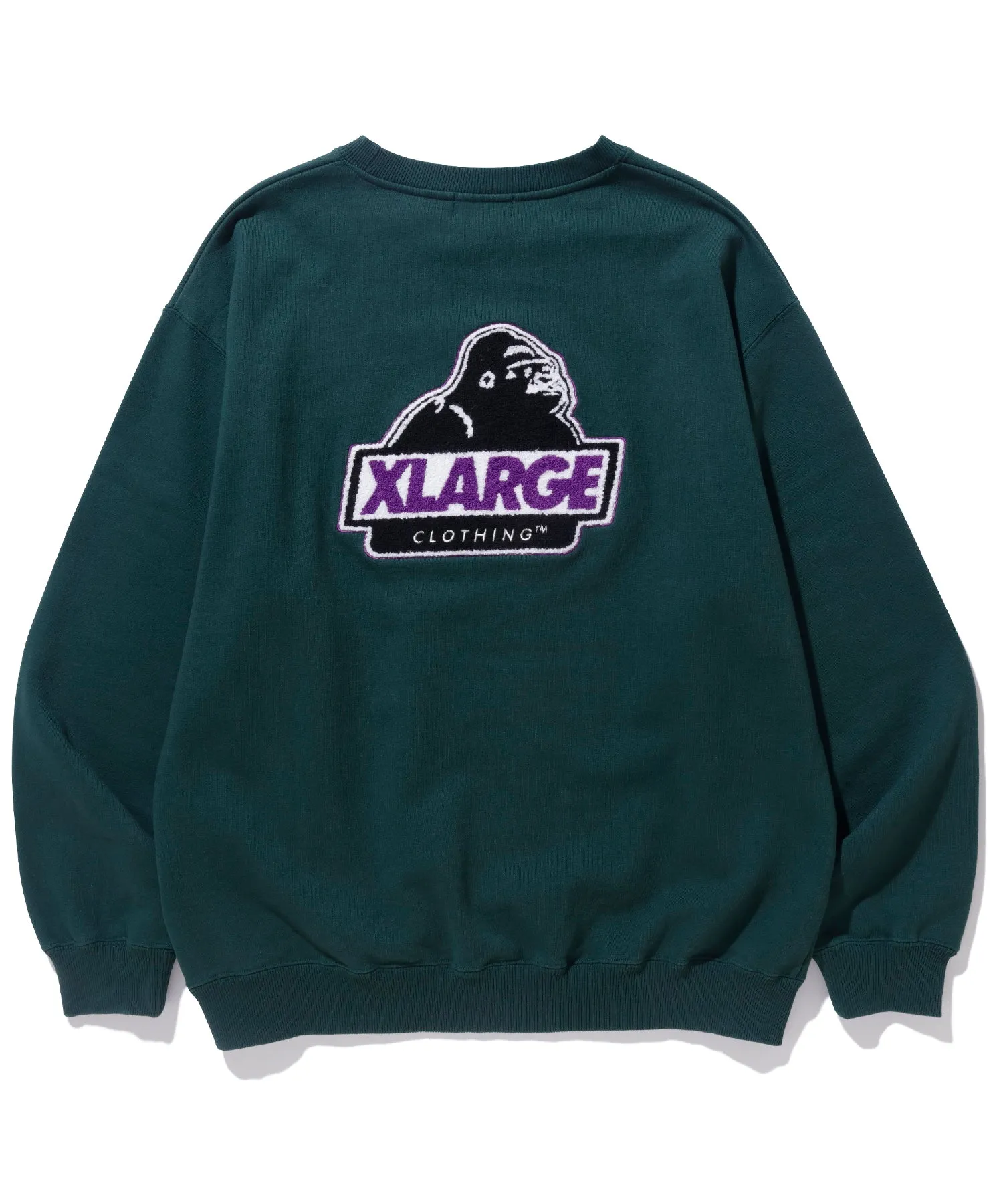 CHENILLE SLANTED OG CREWNECK SWEATSHIRT