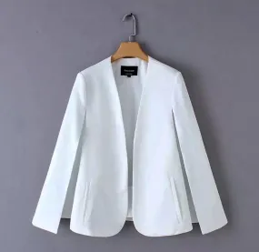 COCO WHITE CASUAL BLAZER