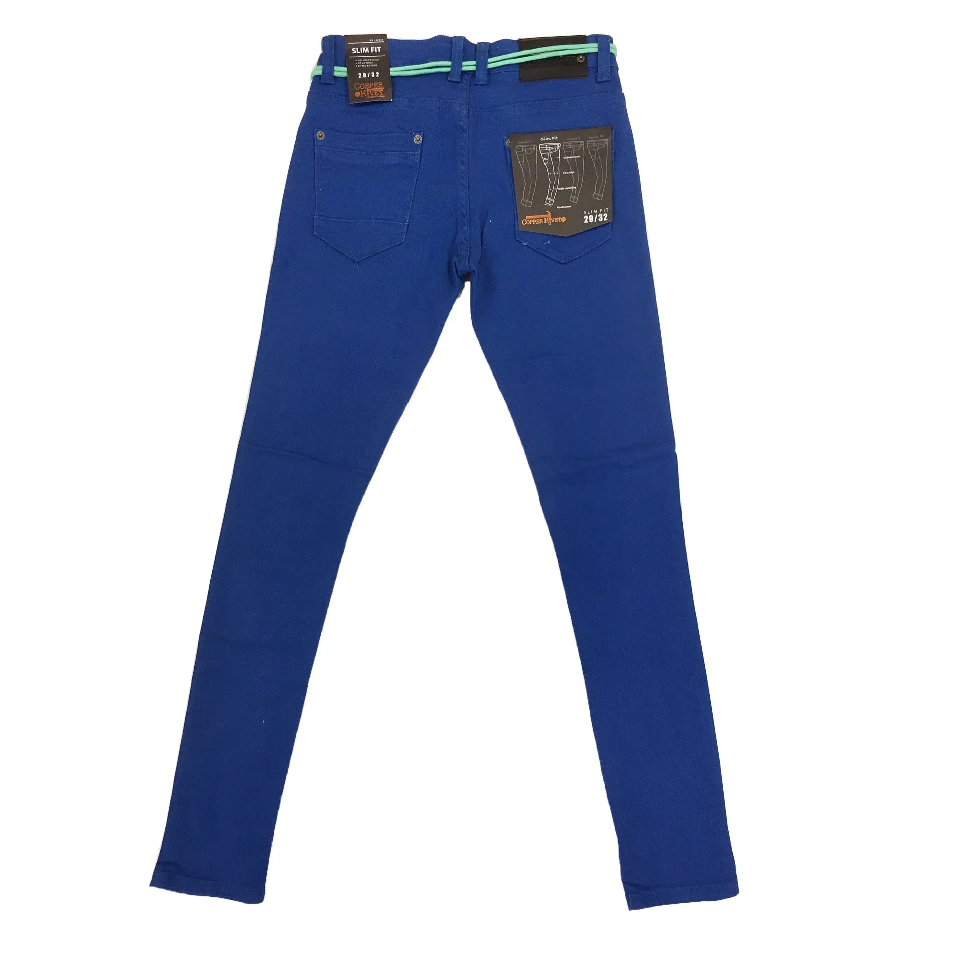 Copper Rivet Royalty Jean (Royal)