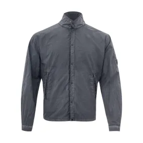 C.P. Company Sleek Black Polyamide Men's Jacket