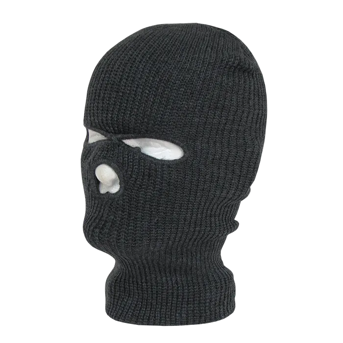 Decky 970 - Ski Mask, Face Mask (3-Hole) Balaclava - 970