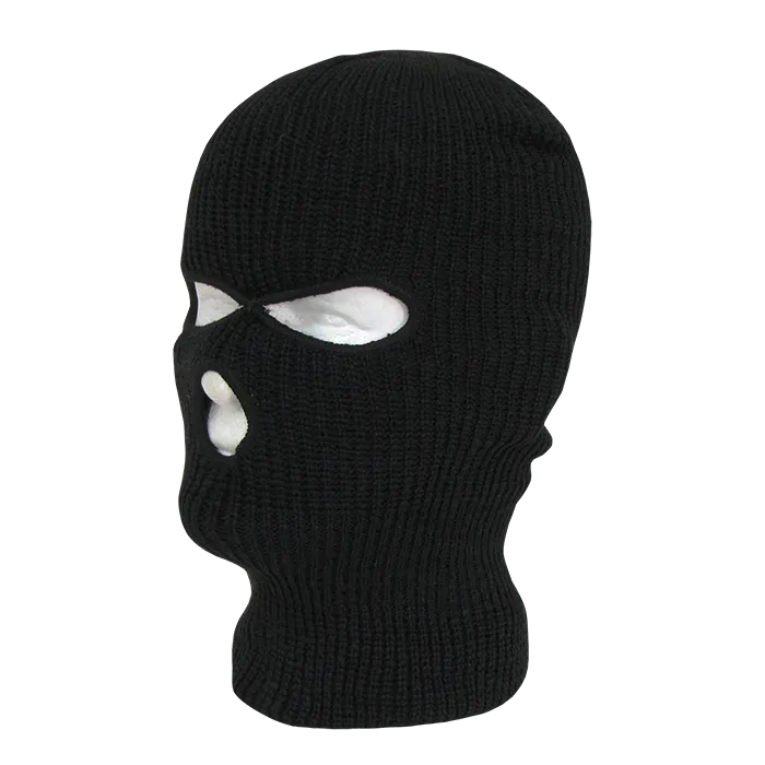 Decky 970 - Ski Mask, Face Mask (3-Hole) Balaclava - 970