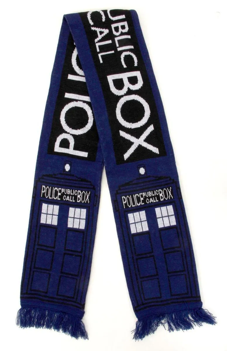 Doctor Who TARDIS Costume Scarf Adult