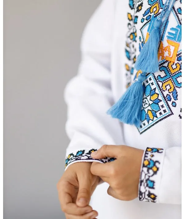 Embroidered shirt for boys