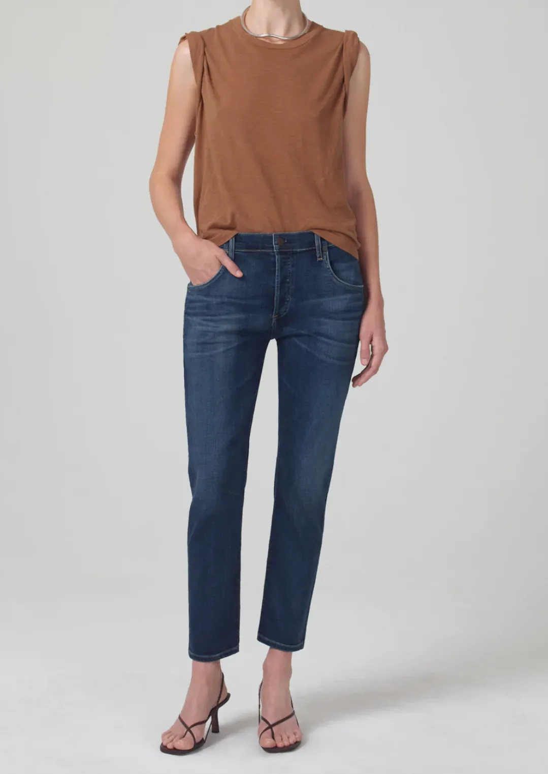 EMERSON SLIM FIT BOYFRIEND JEAN IN BLUE RIDGE