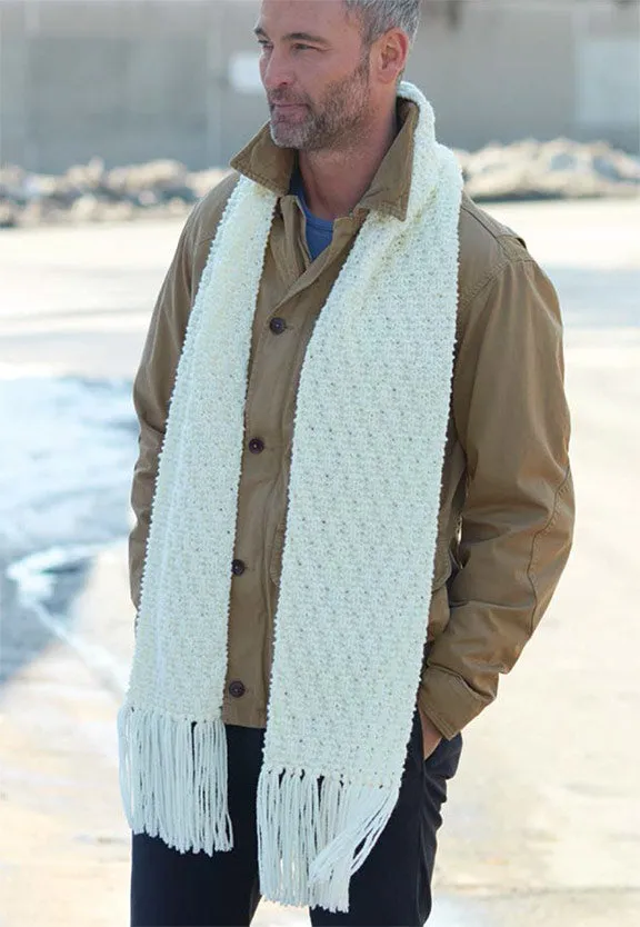 Free Waffle Stitch Scarf Pattern