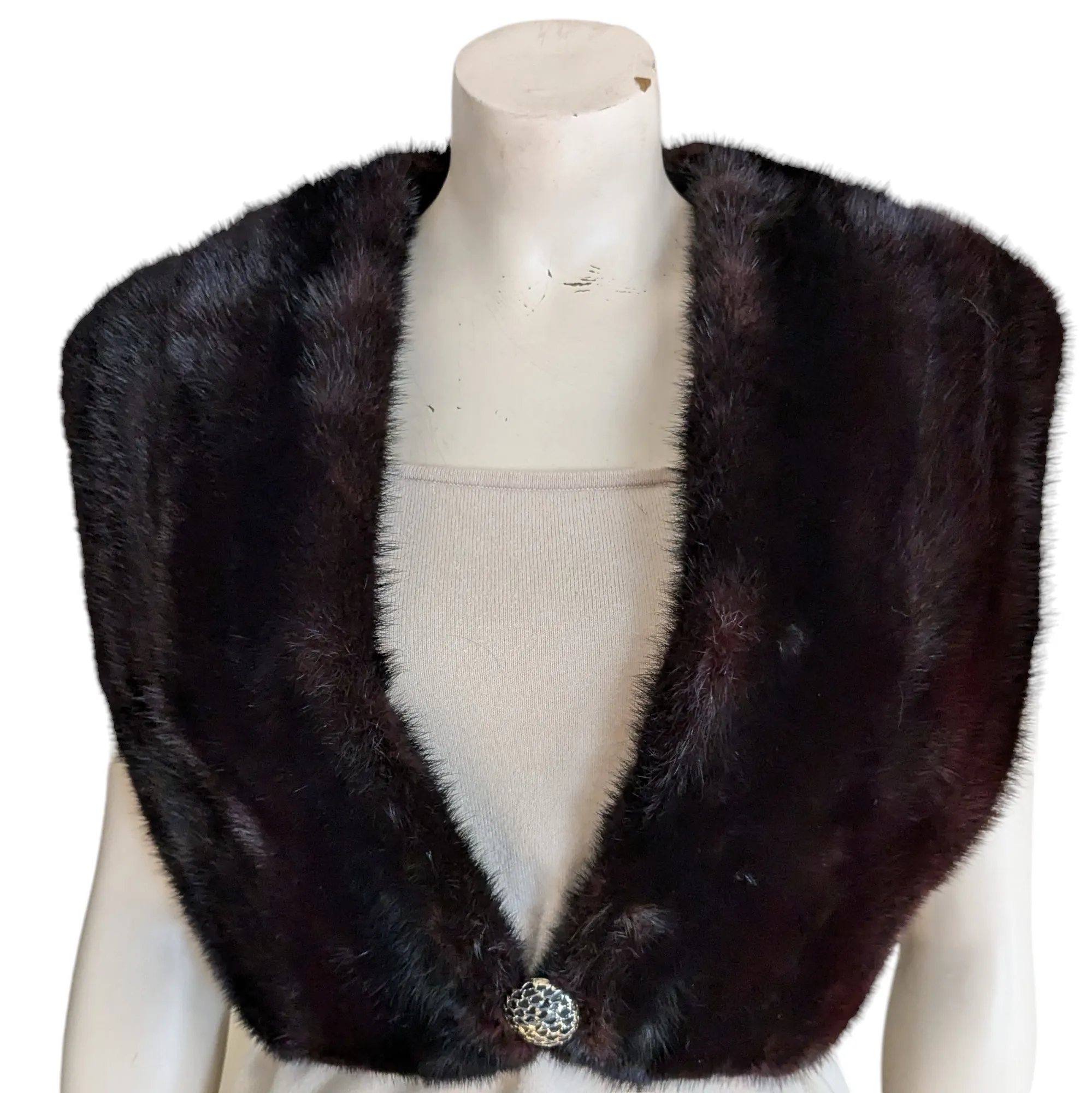 Fur Vest Size XS