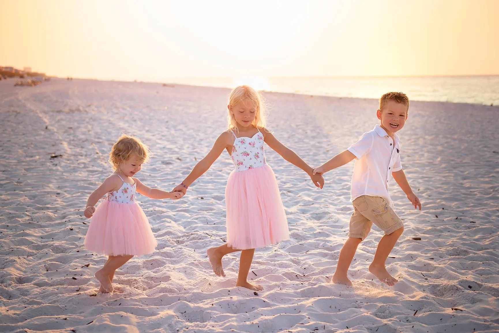 Girls Dress Pink Toddler Tutu Wedding Christening Baby Birthday dress