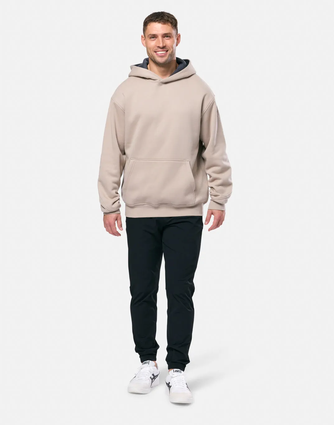 Gym Coffee Sierra Pullover Hoodie (Unisex) - Rich Taupe