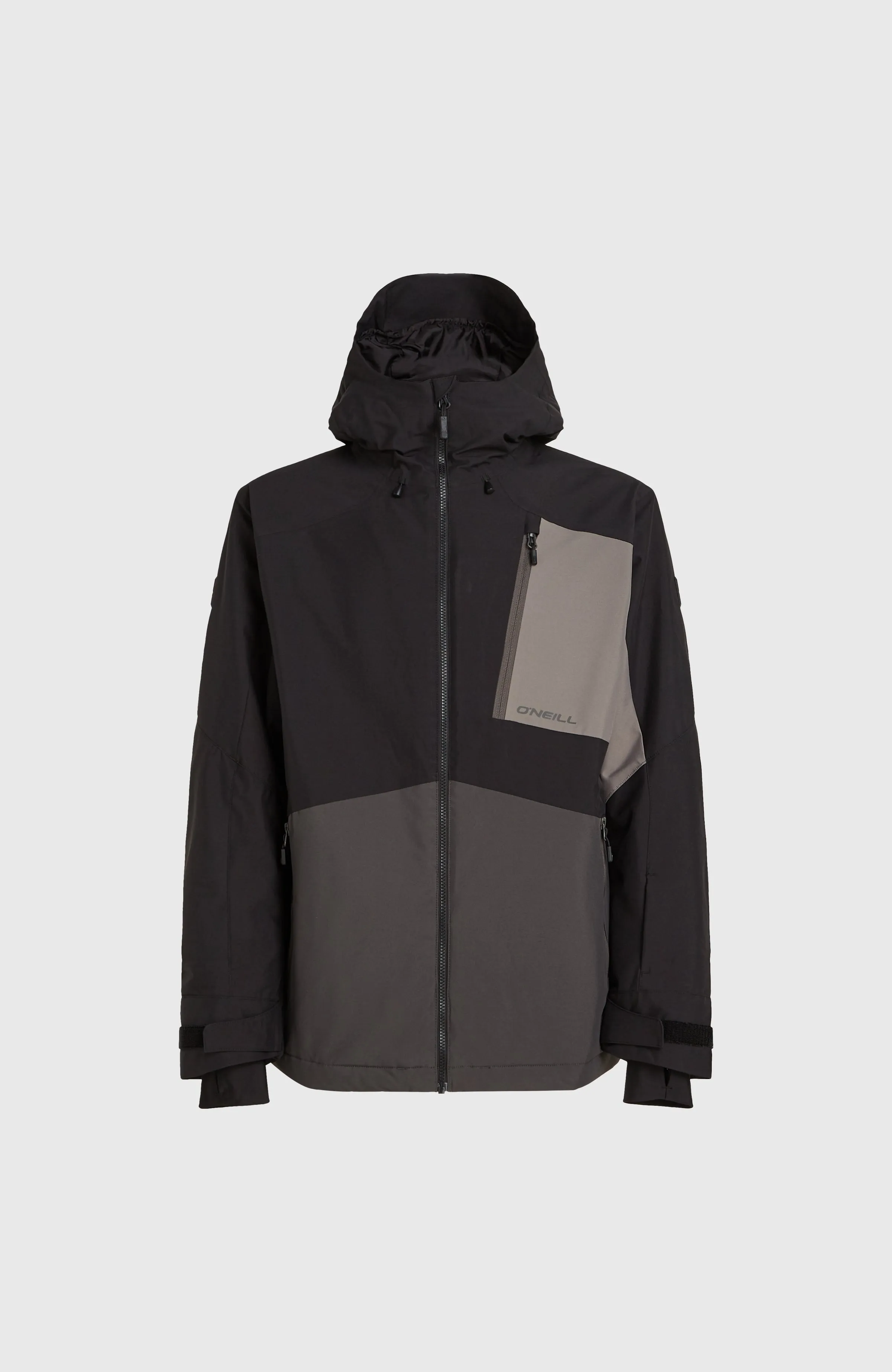 Hammer Block Snow Jacket | Black Out Colour Block