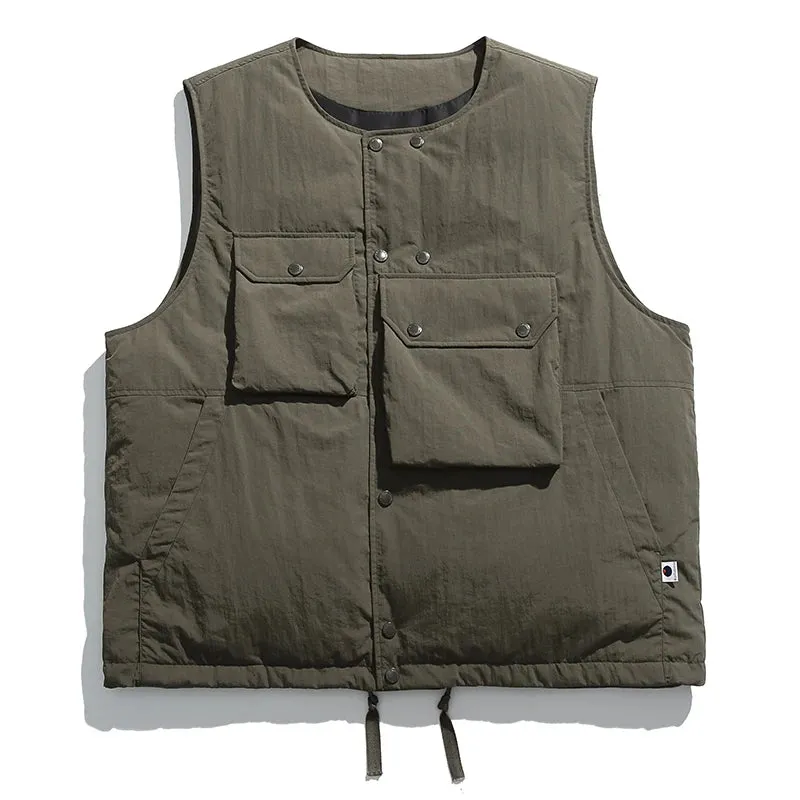 High Quality Padded Vest Mountain Function Down Vest Sleeveless Jacket