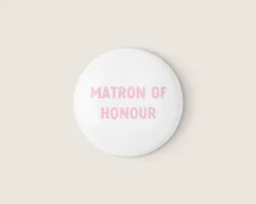 Holographic Matron of Honour Badge