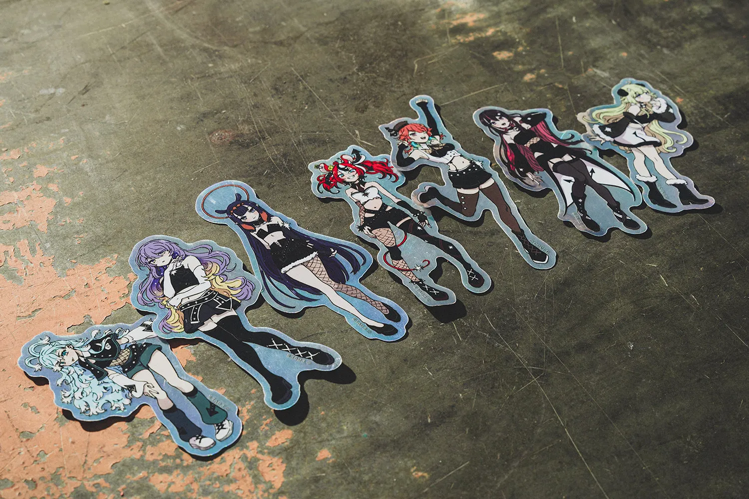 hololive STAGE World Tour ‘24 -Soar!- Holographic Sticker Set