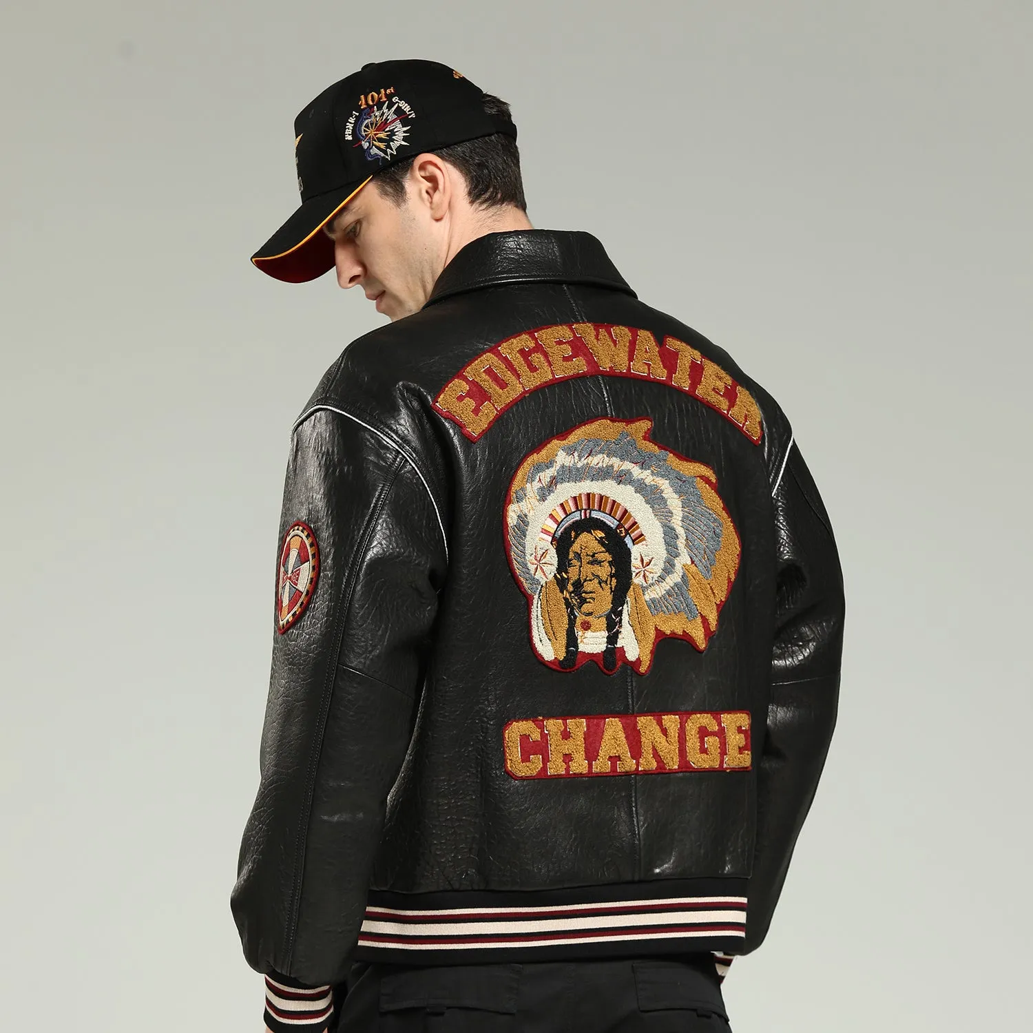 Indian Chief Leather Jacket