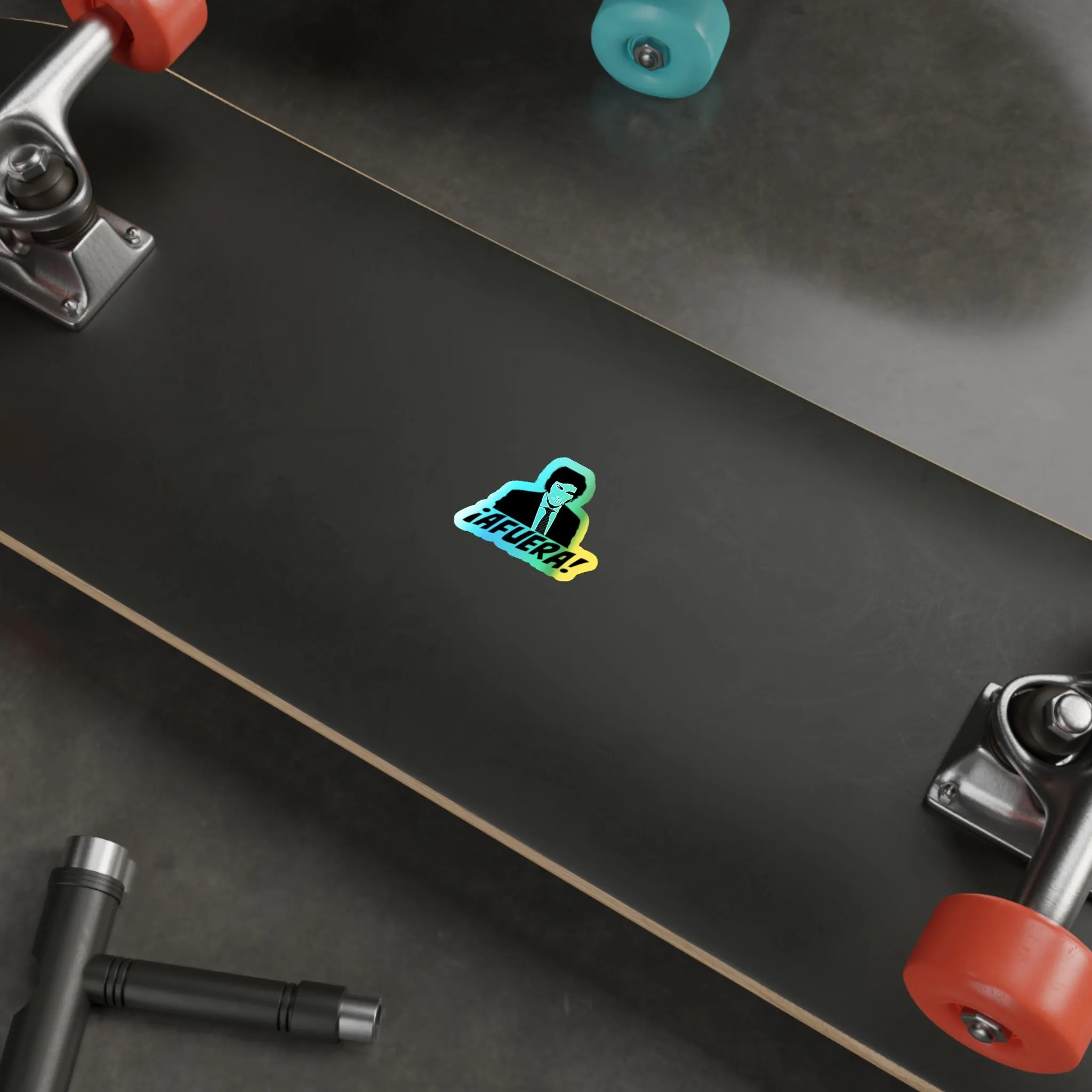 Javier Milei  ¡AFUERA! Holographic Sticker