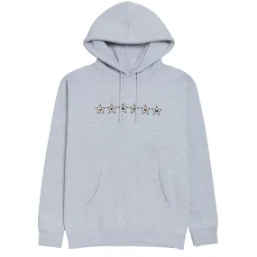 Jenkem 6 Star Hoodie - Heather Grey