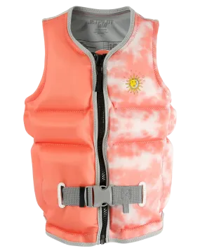 Jetpilot X1 Girls Youth Neo Vest - Peach - 2023