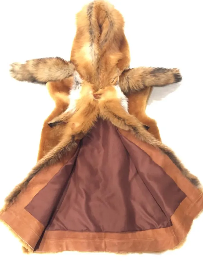 Kashani Honey Mouton Fox Shearling Vest