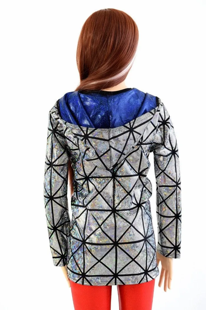 Kids Cracked Tile Long Sleeve Jacket