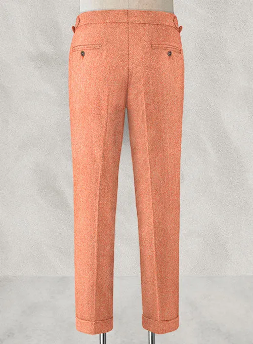 Melange Musk Highland Tweed Trousers