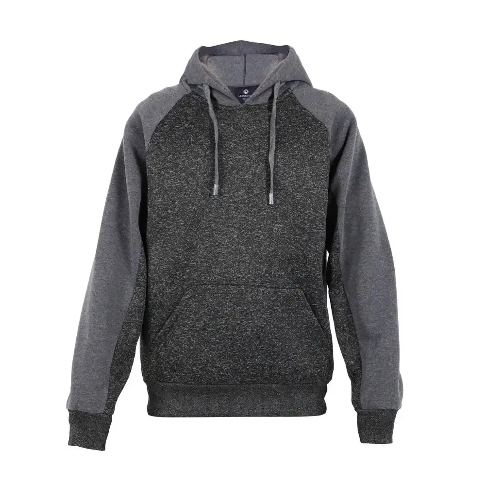 Men’s Color-Block Fleece Pullover Hoodie