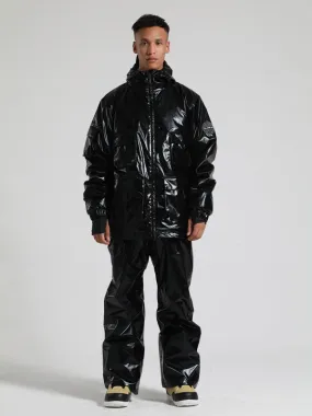 Men's Gsou Snow Neon Holographic Cargo Snow Jacket & Pants